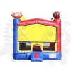 13x13 3D Sports Bounce House Jumper with Basketball Hoop Commercial Inflatable For Sale