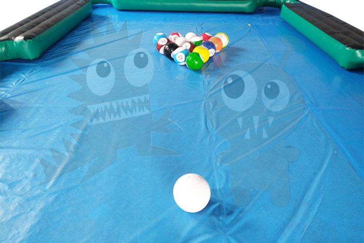 Inflatable Billiard Pool Table Sports Game Commercial Inflatable For Sale