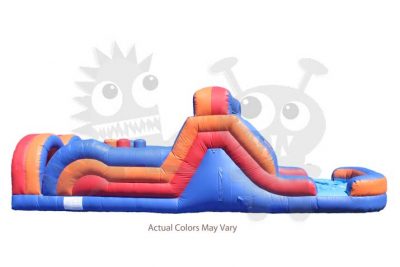 Commercial Inflatable Obstacle Course Wet/Dry Slide Commercial Inflatable For Sale