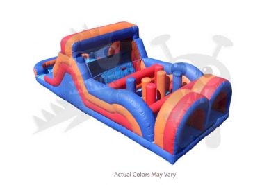 Commercial Inflatable Obstacle Course Wet/Dry Slide Commercial Inflatable For Sale
