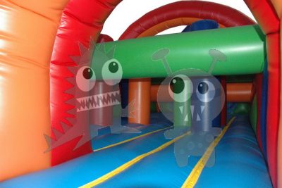 Commercial Inflatable Obstacle Course Wet/Dry Slide Commercial Inflatable For Sale