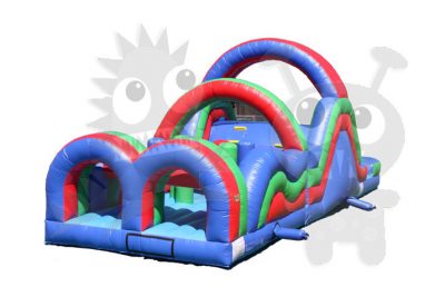Commercial Inflatable Obstacle Course Wet/Dry Slide Commercial Inflatable For Sale