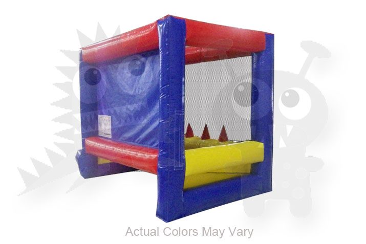 Commercial Grade Inflatable Knock It Off Archery Game Fun for All Ages, Interchangeable Art Panels