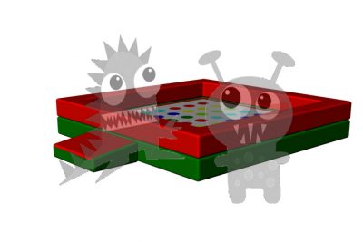 Interactive Inflatable Twister Game Commercial Inflatable For Sale