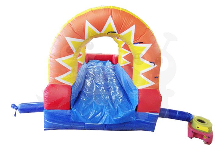 18' Water Slide Attachment Sunshine Slip 'n Slide Commercial Inflatable For Sale