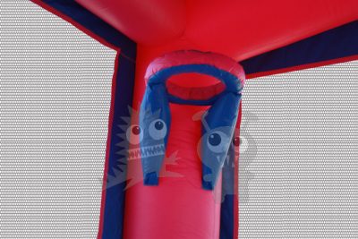 13x13 Pink/Purple Bounce House Jumper with Basketball Hoop Commercial Inflatable For Sale