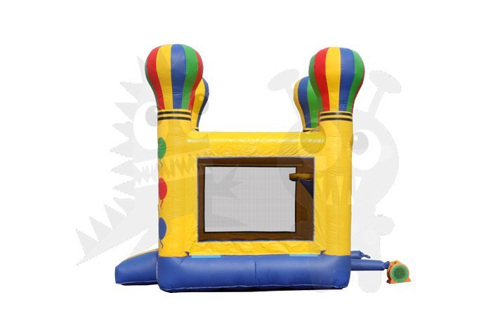 13x13 Hot Air Balloon Bounce House Jumper with Basketball Hoop Commercial Inflatable For Sale