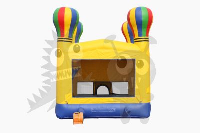13x13 Hot Air Balloon Bounce House Jumper with Basketball Hoop Commercial Inflatable For Sale