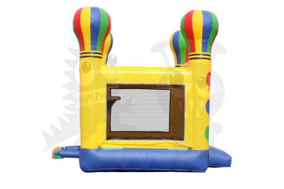 13x13 Hot Air Balloon Bounce House Jumper with Basketball Hoop Commercial Inflatable For Sale