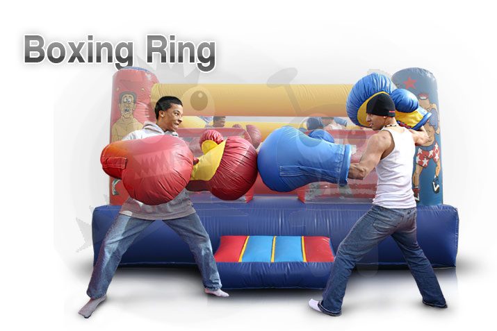 13' x 13' Inflatable Boxing Ring Sports with Gloves Commercial Inflatable For Sale