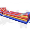 Inflatable Dual Lane Extreme Sports Bungee Run Hoop Shot Commercial Inflatable For Sale