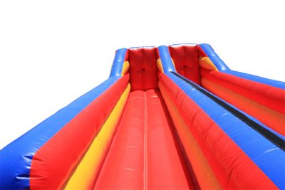 Inflatable Dual Lane Extreme Sports Bungee Run Hoop Shot Commercial Inflatable For Sale