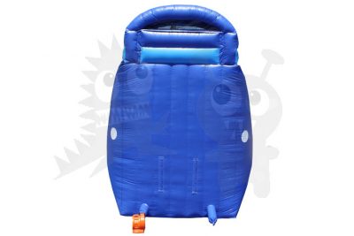 18' Dolphin Wave Wet/Dry Water Slide Single Lane Commercial Inflatable For Sale