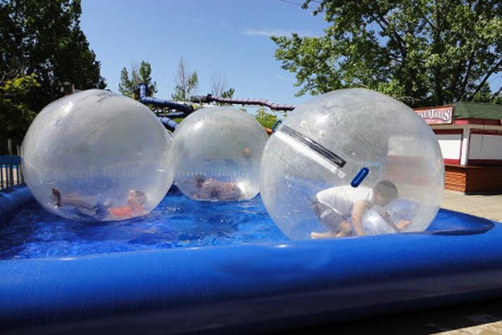 Inflatable Square Water Ball Pools Commercial Inflatable For Sale
