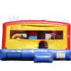 8-in-1 Neutral Colored Combo with Slide, Climbing Wall & Hoop Commercial Inflatable For Sale