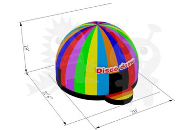 18' Inflatable Disco Dance Dome Commercial Inflatable For Sale