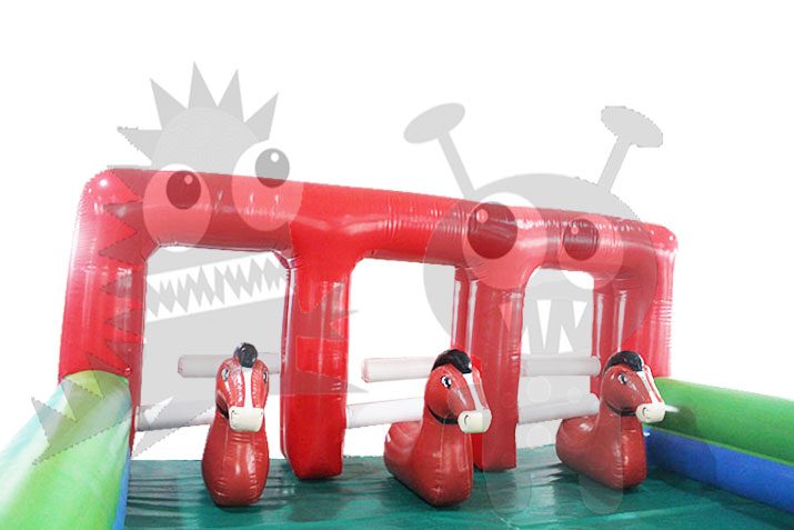 Inflatable Pony Race Track Commercial Inflatable For Sale