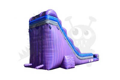 20' PURPLE MARBLE WET/DRY WATER SLIDE COMMERCIAL