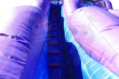 20' PURPLE MARBLE WET/DRY WATER SLIDE COMMERCIAL